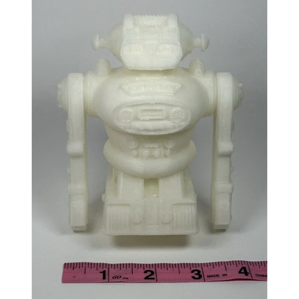 Karate Bot Robot Glow-In-The-Dark Robot Toy Figure Sculpture